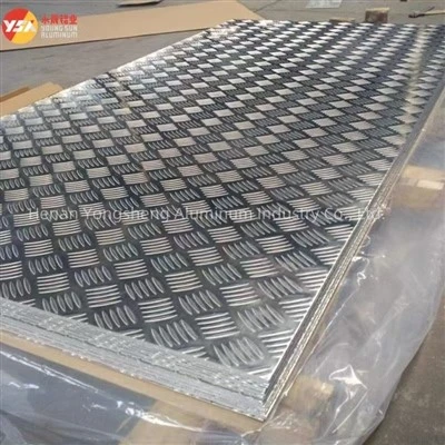 Protivklizna aluminijumska karirana ploča